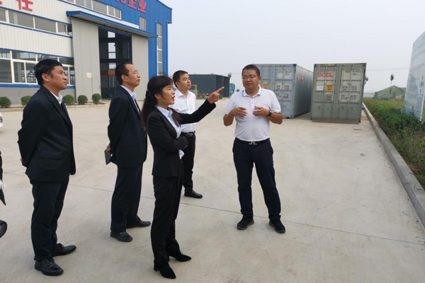 陕西航天建设集团有限公司总司理、党委副书记谢明娟率队赴辽宁J9集团环保工业集团开展考察调研事情