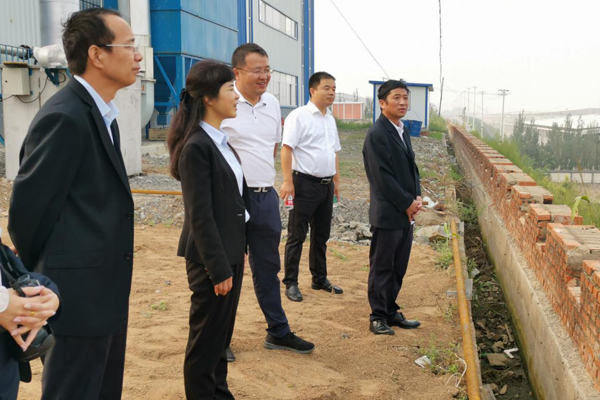 陕西航天建设集团有限公司总司理、党委副书记谢明娟率队赴辽宁J9集团环保工业集团开展考察调研事情
