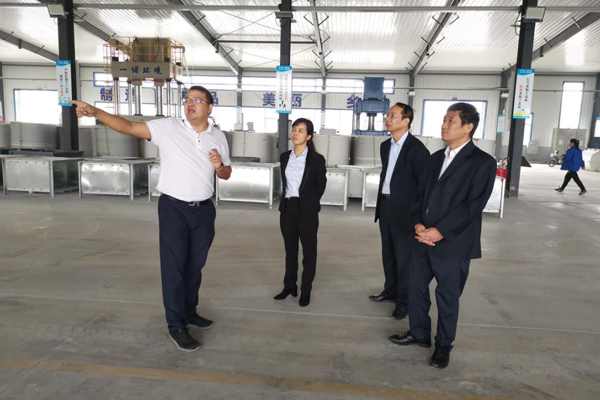 陕西航天建设集团有限公司总司理、党委副书记谢明娟率队赴辽宁J9集团环保工业集团开展考察调研事情