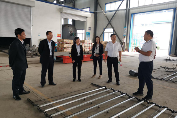 陕西航天建设集团有限公司总司理、党委副书记谢明娟率队赴辽宁J9集团环保工业集团开展考察调研事情