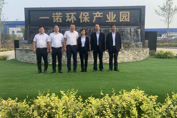 陕西航天建设集团有限公司总司理、党委副书记谢明娟率队赴辽宁J9集团环保工业集团开展考察调研事情